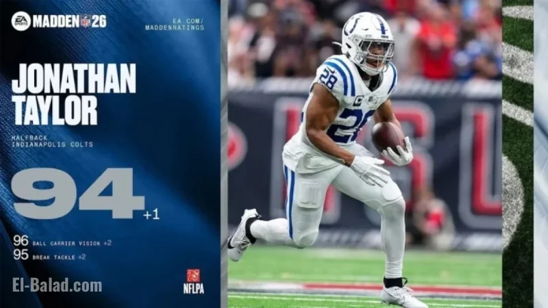 Colts, Seahawks Top Madden NFL 26 Week 7 Ratings Update