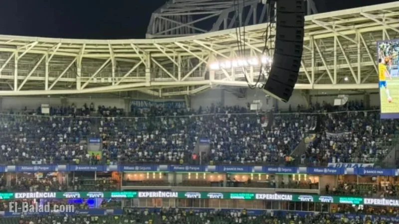 Cruzeiro Fills Allianz Parque’s Visitor Section for Palmeiras Match