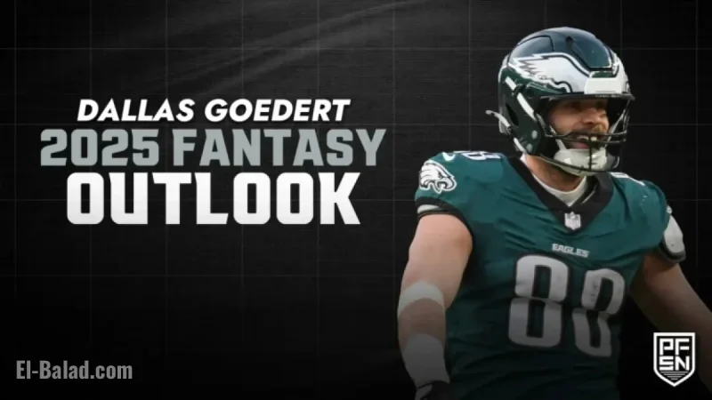 Dallas Goedert Week 8 Fantasy Forecast: Injury Update, Start/Sit Advice, Points & Weather