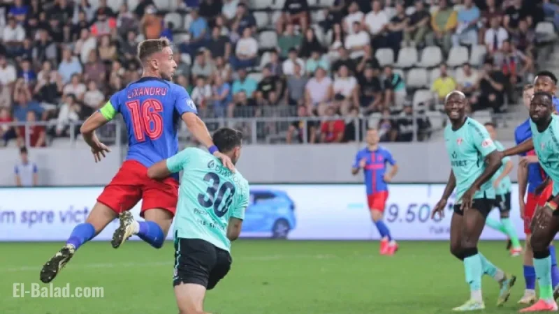 FCSB vs. UTA Live at 20:30 DGS 1: Champions Seek Crucial Points