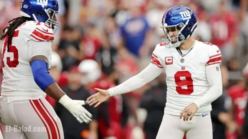 Giants Activate Kicker Gano from IR for Eagles Matchup