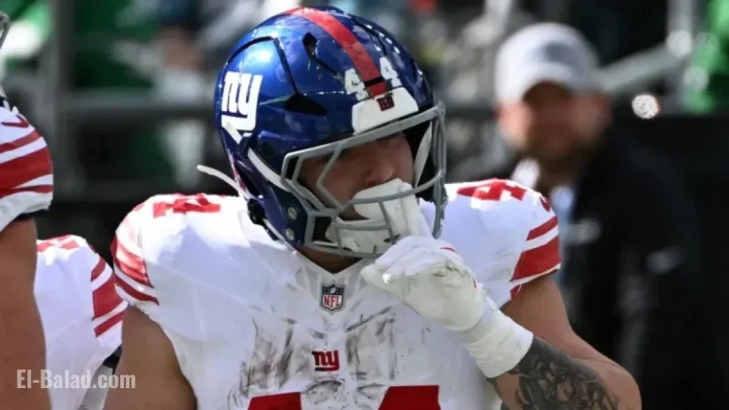 Giants’ RB Cam Skattebo Sustains Severe Ankle Injury, Carted Off Field