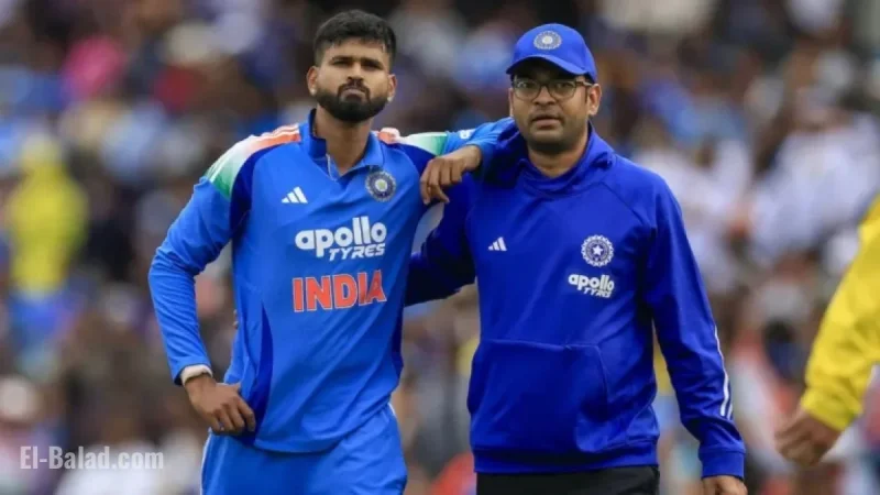 India’s Shreyas Iyer Hospitalized in Sydney with Spleen Laceration