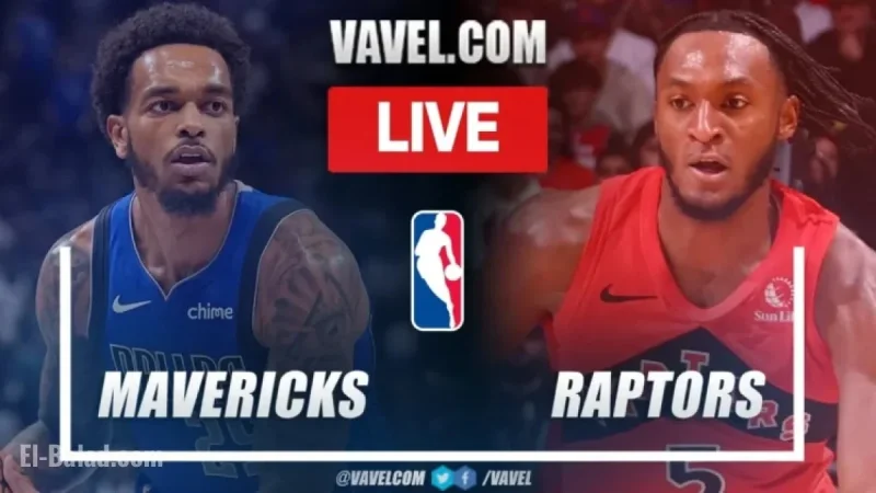 Live Score Updates: Dallas Mavericks vs Toronto Raptors NBA Clash