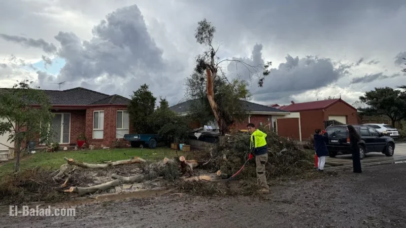 Melbourne weather today: rain eases after a blustery weekend, warmer stretch brewing by late week
