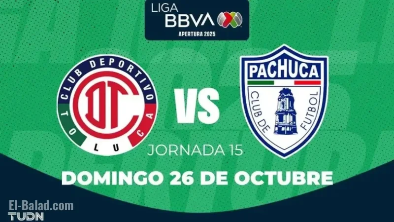 Toluca vs. Pachuca: Match Time and Viewing Details for Jornada 15
