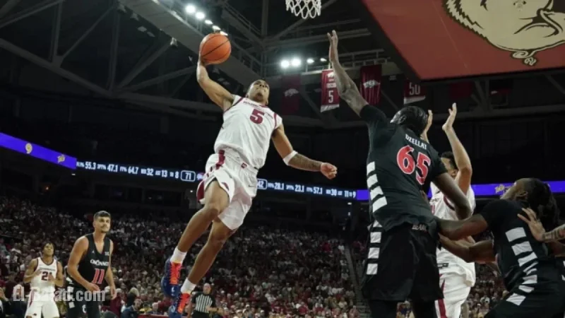 Arkansas Defeats Cincinnati in CareSource Invitational Exhibition Game