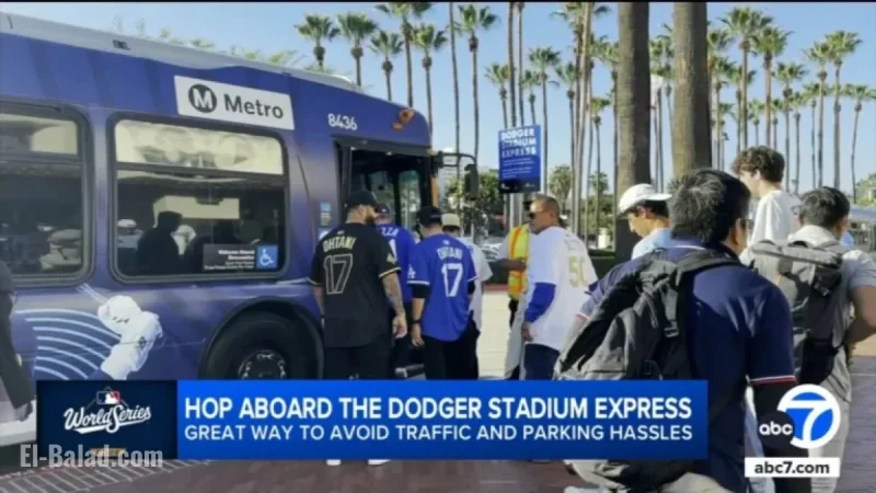 Avoid Traffic: Use Dodger Stadium Express for World Series Game 3