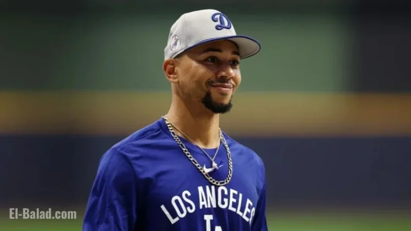 Dodgers’ Betts Wins Prestigious Clemente Award