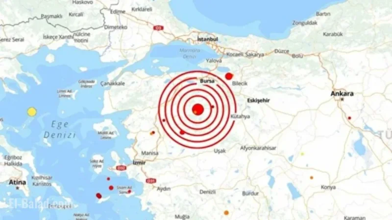 Earthquake Shakes Balıkesir, Felt Across Istanbul, Bursa, Çanakkale
