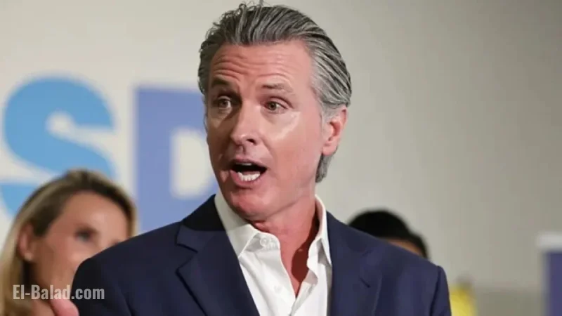 Gavin Newsom Criticizes Trump’s Ballroom as ‘Knock-Off Versailles’