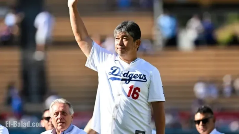 Hideo Nomo, Orel Hershiser to Deliver World Series Game 3-4 First Pitches