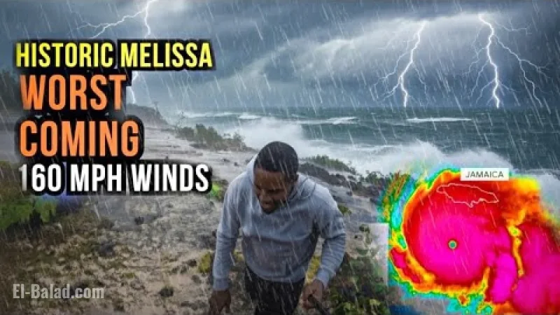 Jamaica Hurricane: Category 5 Melissa Targets Island With Catastrophic Winds, Flooding