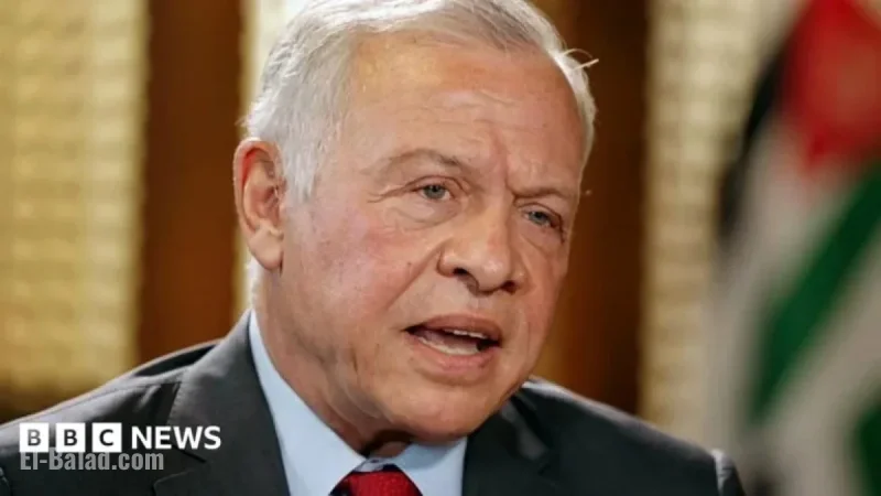 King of Jordan: International Troops Reluctant to Enforce Gaza Peace