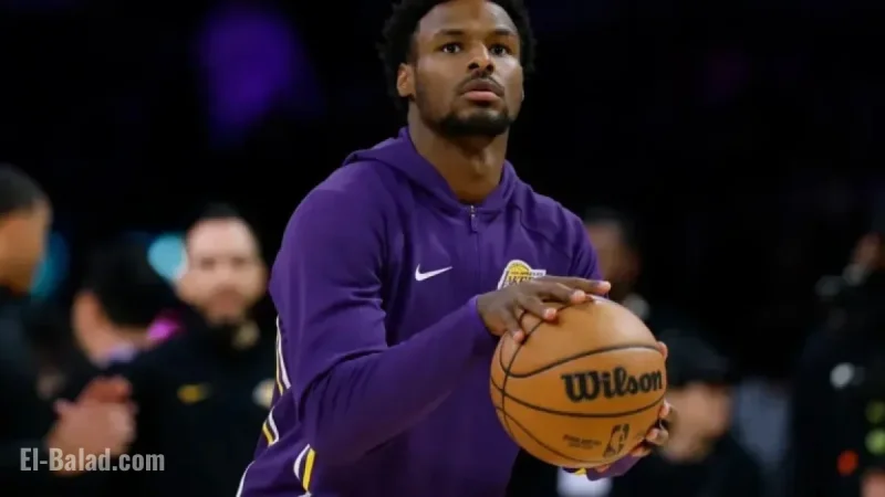 Latest Lakers Update Boosts Bronny James’ Prospects