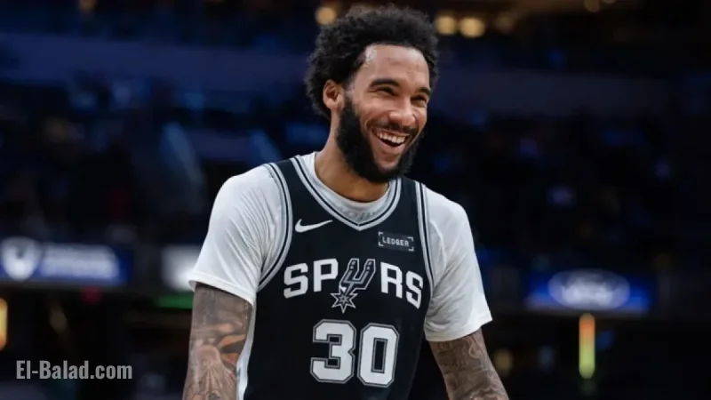 Spurs’ Julian Champagnie Sets ‘Hungry’ Standard in Starting Lineup Return