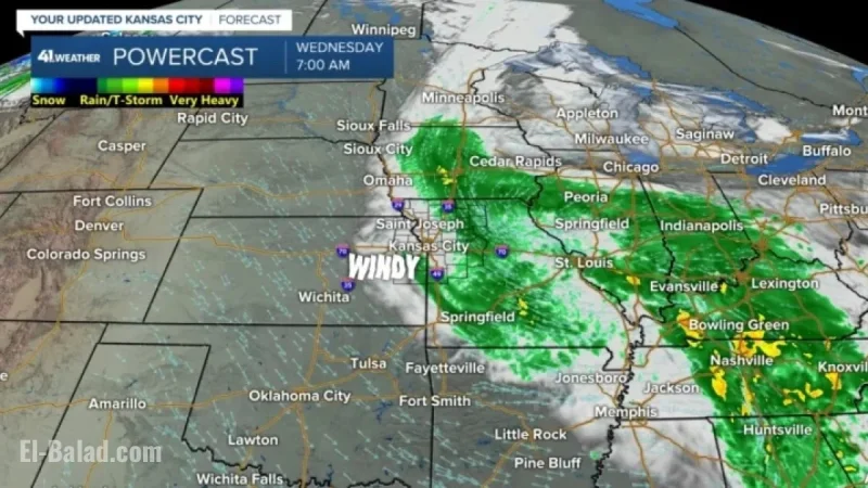 Tracking Category 5 Hurricane Melissa Threatening Kansas City