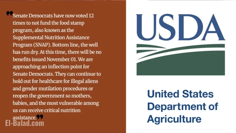 USDA says November SNAP benefits won’t be issued without a funding deal; rumors about Walmart “closing Nov. 1” are false