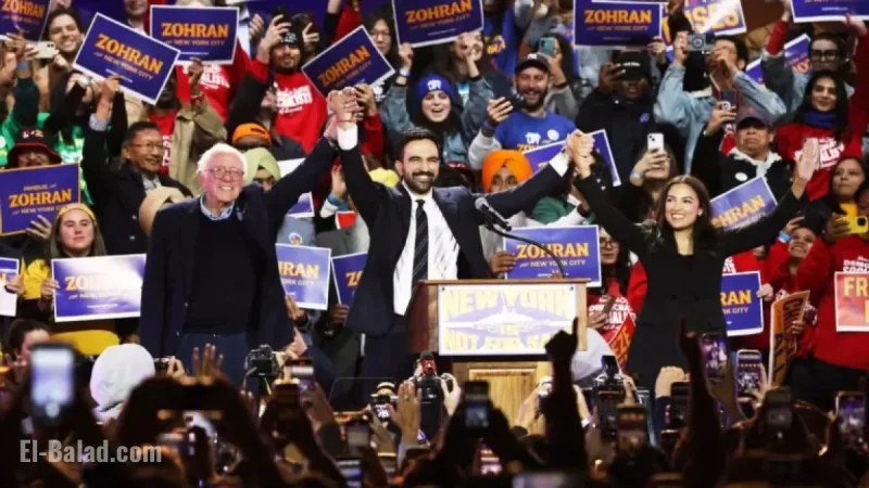 Zohran Mamdani Shakes Democratic Circle Leading New York Mayoral Race