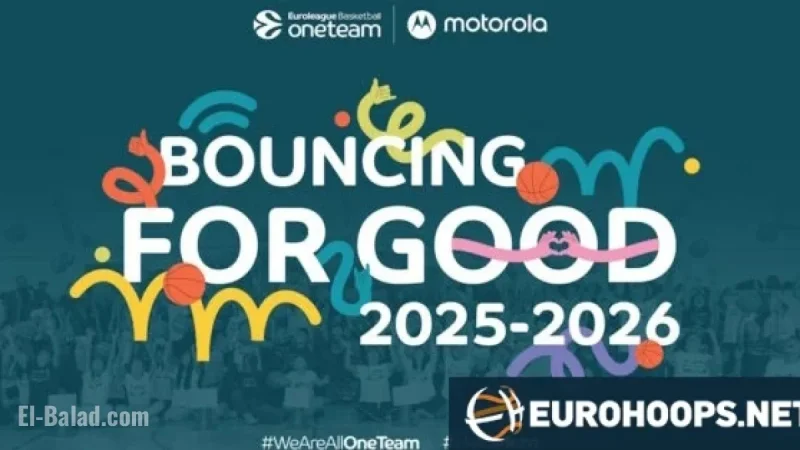 Euroleague Basketball Relaunches Bouncing for Good Initiative