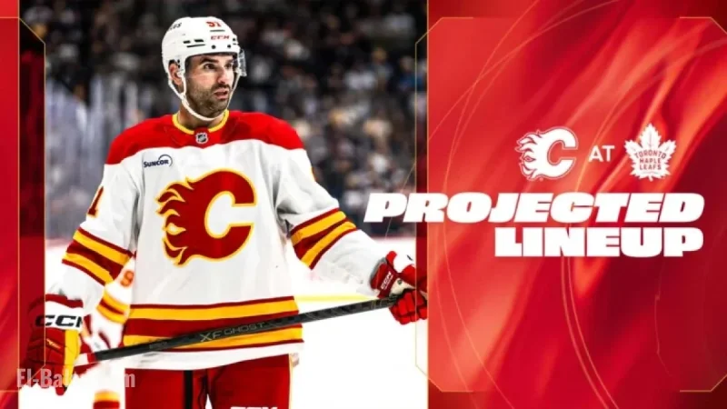 Flames vs. Maple Leafs: Projected Lineup for October 28, 2025
