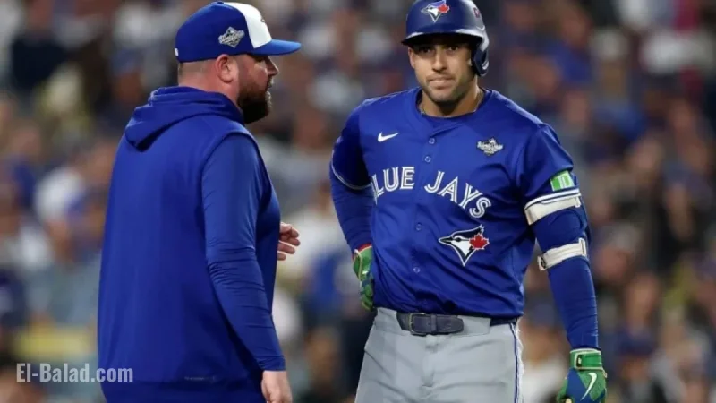 George Springer Sidelined for World Series Game 4 with Side Injury
