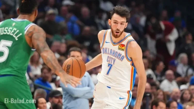 Holmgren Sidelined by Back Tightness in OKC’s Game Against Kings