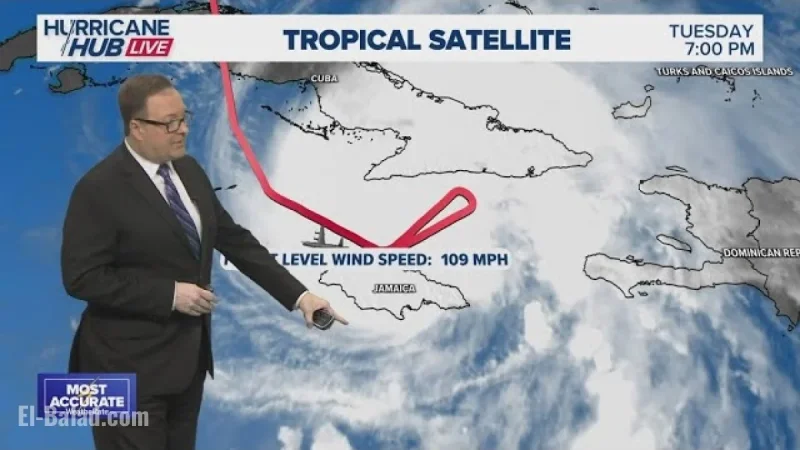 Hurricane Melissa tracker with live satellite: where the storm is now, latest winds, and who’s next