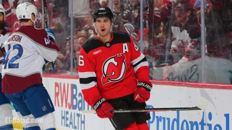 Jack Hughes’ OT Goal Secures Devils’ 8th Straight Win Over Avalanche