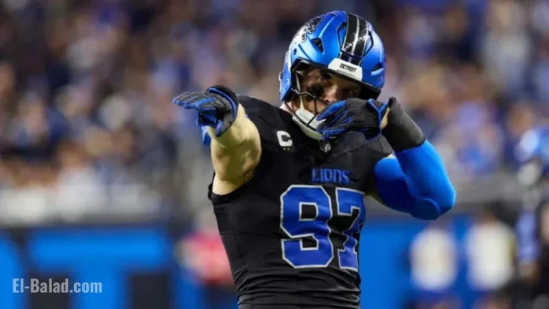 Lions Secure Aidan Hutchinson with $180M Four-Year Extension