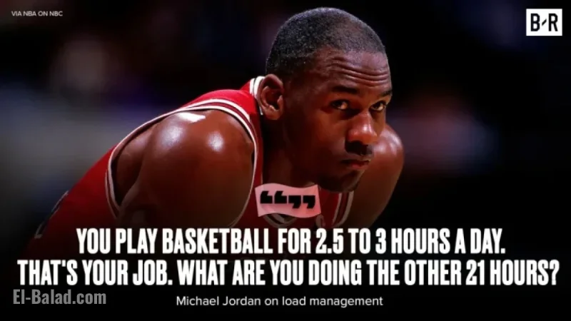 Michael Jordan Criticizes NBA Load Management, Cites Iconic Flu Game
