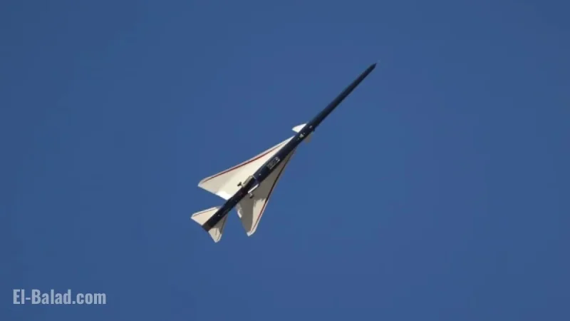 NASA’s X-59 Supersonic Jet Achieves Historic First Flight