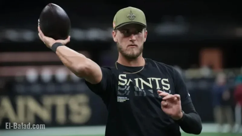 Saints Appoint Tyler Shough as Starting Quarterback, Bench Spencer Rattler