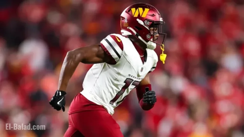 Commanders’ Terry McLaurin Out for Week 9 with Re-injured Quad vs. Seahawks