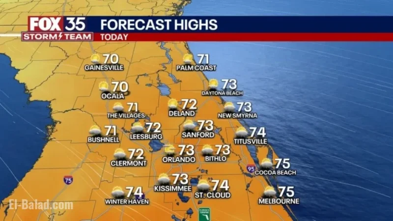 Cooler Temperatures Arrive in Orlando Just Before Halloween