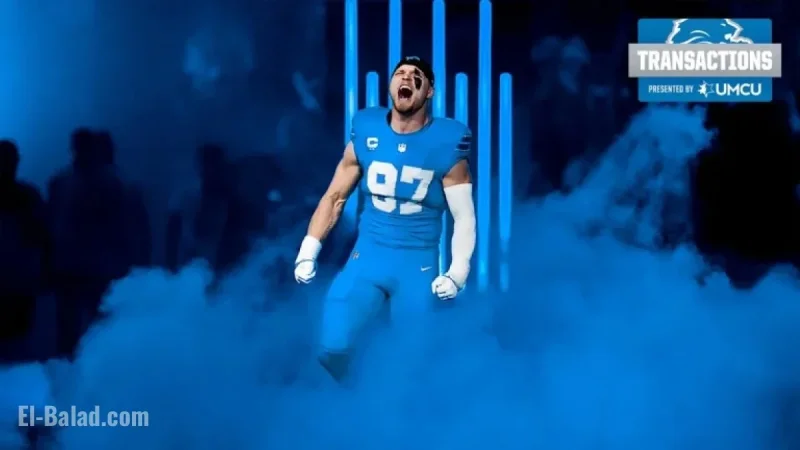 Detroit Lions Extend EDGE Aidan Hutchinson’s Contract Through 2030 Season