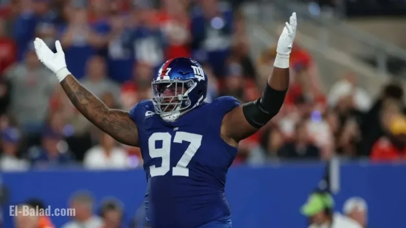 Dexter Lawrence Criticizes Carl Banks Over ‘Delusional’ Remarks