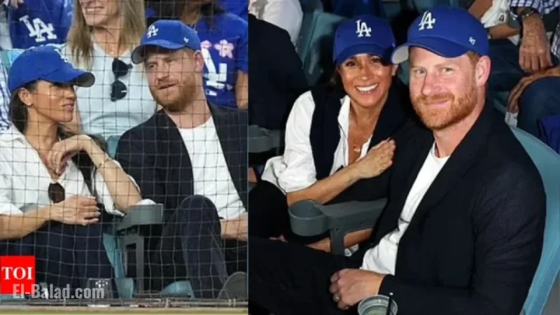 Dodgers Fans Furious Over Prince Harry and Meghan’s Front-Row Seats at World Series