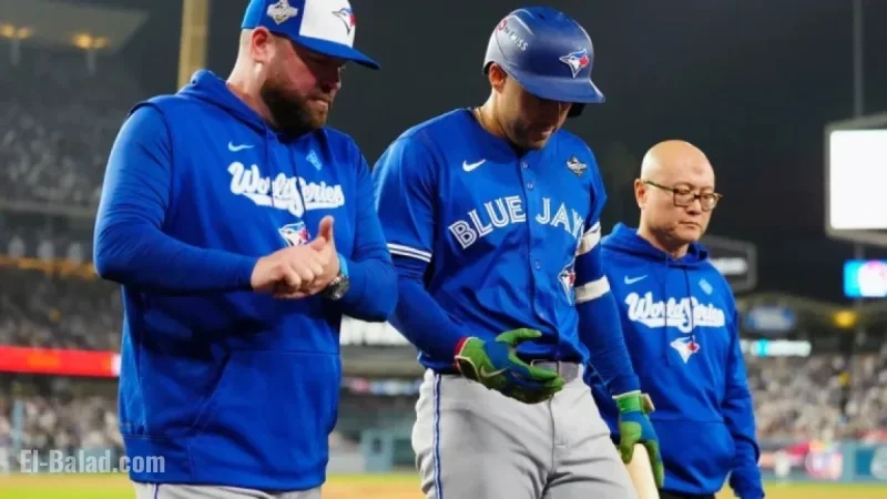 George Springer Sidelined for Blue Jays in World Series Game 5