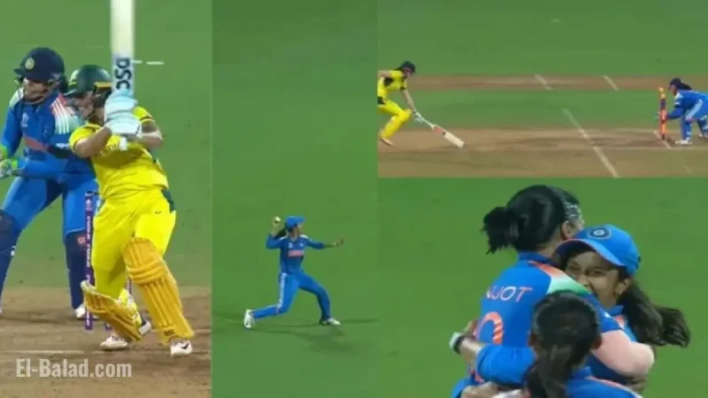 Jemimah Rodrigues’ Stunning Throw Runs Out Tahlia McGrath in World Cup Semis
