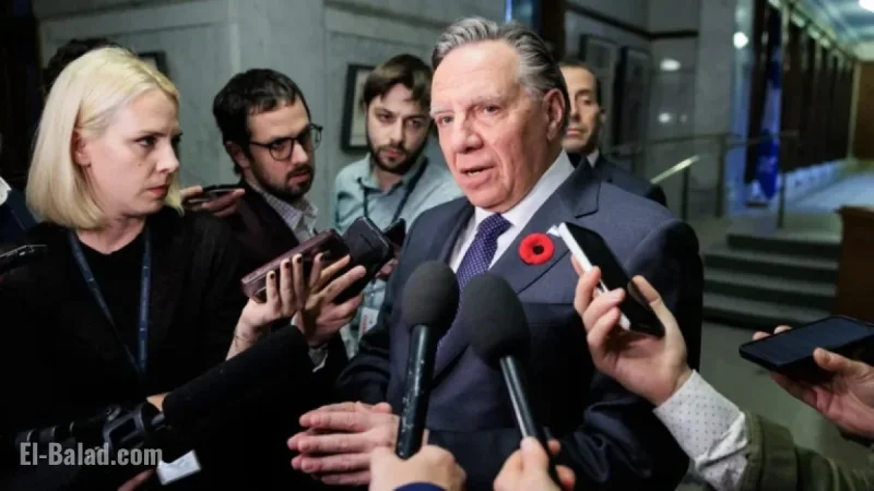 Legault Accuses Doug Ford of Undermining Him with Helpline Suggestion