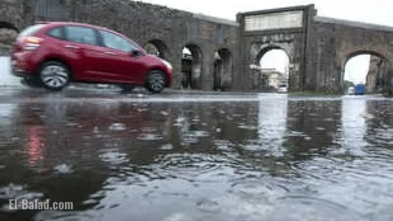 Rain Returns to Rome and Lazio, Yellow Alert Issued
