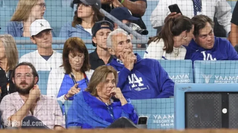 Sandy Koufax Attends Entire 18-Inning World Series Game 3 Marathon