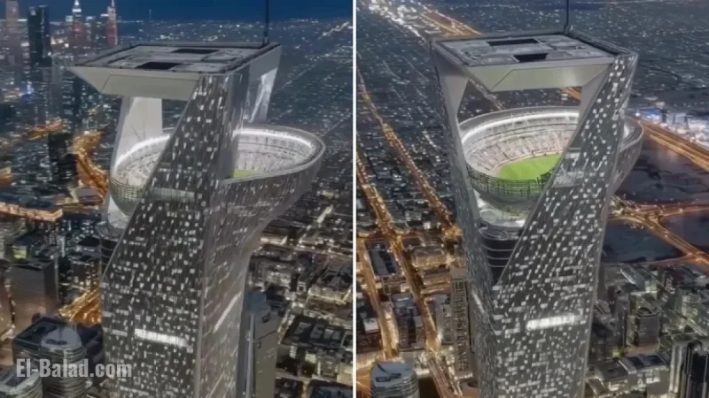 Saudi Arabia Denies World Cup Stadium Plan atop Skyscraper