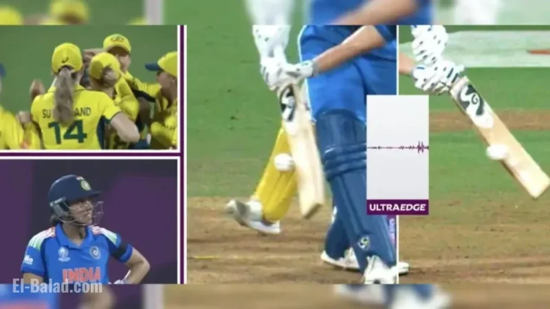 Smriti Mandhana Shocked by DRS Result in India vs Australia World Cup.