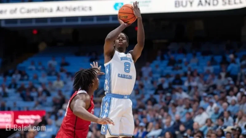 Tar Heels Dominate Rams in 95-53 Victory