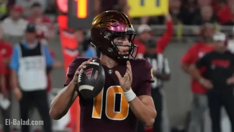 Arizona State QB Sam Leavitt sidelined for season, reports head coach