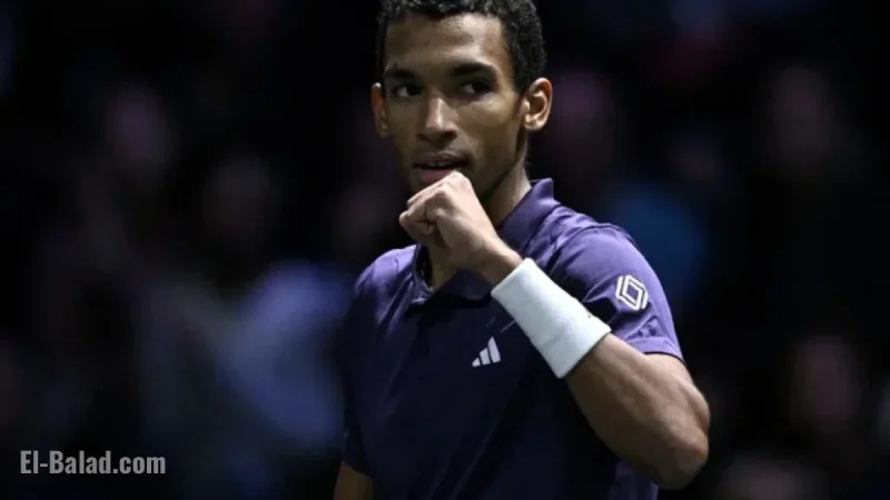 Félix Auger-Aliassime Advances to Paris Tournament Quarterfinals