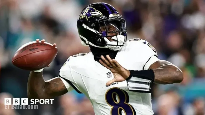 Lamar Jackson Propels Baltimore Ravens to Victory Over Miami Dolphins