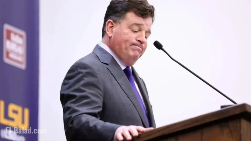 LSU Dismisses AD Scott Woodward Following Governor’s Criticism